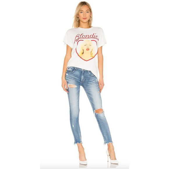 Moussy Vintage  Ridgewood Skinny Light Blue Jeans - Picture 1 of 11
